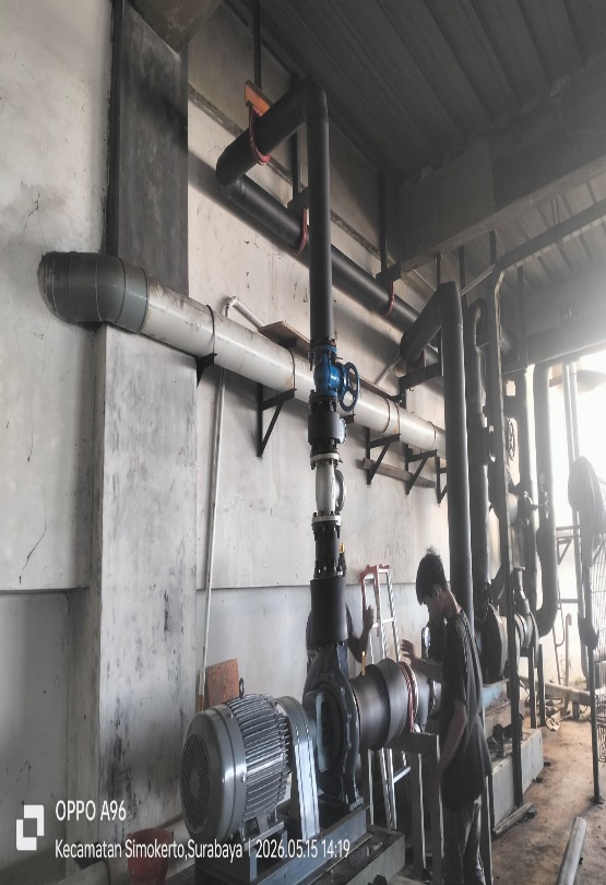 Instalasi pompa dan chiller oleh CV. Bakti Sarana Engineering